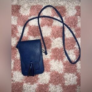 Navy Crossbody Bag